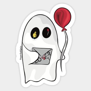 IT ghost Sticker